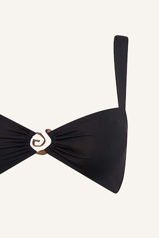 Defacto Regular Fıt Geniş Askılı Siyah Bikini Üstü G4642ax26smbk81 Siyah-bk81
