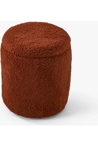 Teddy Sandıklı Puff Kiremit