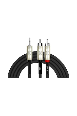 Kirlin 2Mt. Y Kablo 3.5Mm Trs Plus - 2Xrca