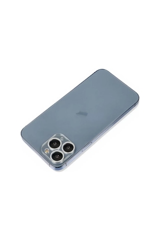 Newface Apple Uyumlu iPhone 11 Pro Max Shine Kamera Lens Koruma Cam - Gümüş