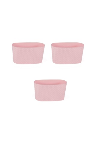 Kapadokya Saksı Pastel Pembe 3 Adet