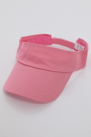 Uv Koruyuculu Unisex Siperlikli Pembe Şapka Pembe