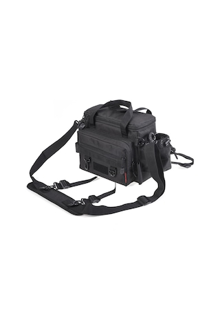 Su Geçirmez Balıkçılık Çanta Büyük Kapasiteli Çok Fonksiyonlu,siyah