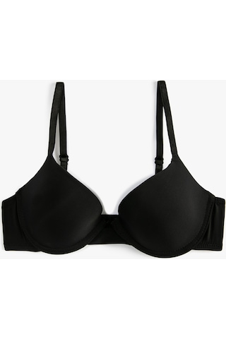 Koton Push Up Sütyen Destekli Dolgulu Balenli Basic Siyah 4wlk10095mk 4WLK10095MK999 Siyah