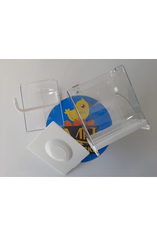 Mh Akıllı Yemlik Kuşlar İçin 10 x 7.5 x 16 CM 2 Adet