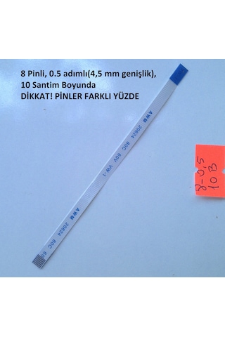 Dell E6320 Touchpad Flex Kablo 8 Pin 10Cm 8-0.5-10B