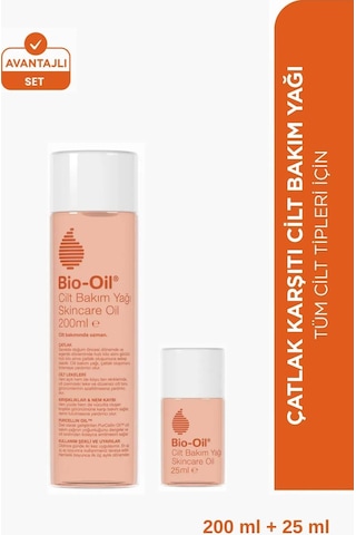 Bio-oil Çatlak Karşıtı & Leke Karşıtı Nemlendirici Cilt Bakım Yağı 200ml & Losyon