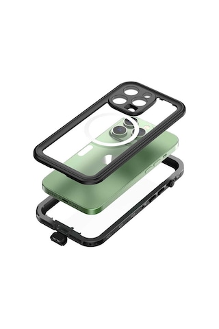 Apple Uyumlu iPhone14 Pro Max Su Geçirmez 360 Derece Koruma Waterproof Telefon Kılıfı