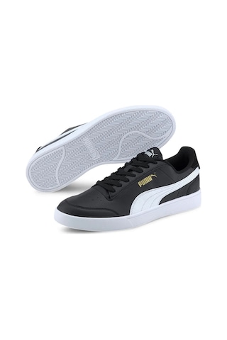 Puma Shuffle Erkek Siyah - Beyaz Sneaker
