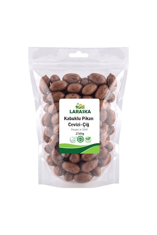 Kabuklu Pikan Cevizi Çiğ 250g Katkı Maddesiz - Pecans İn Shell Yerli Jumbo 250 G