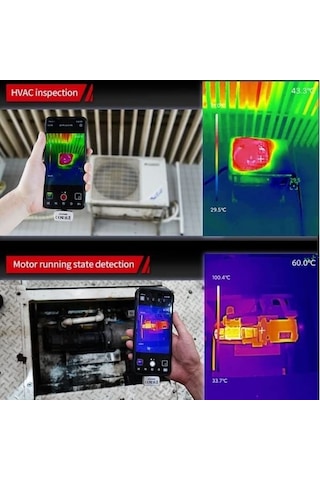 Unit Uti721m Android Telefon Termal Kamera 256 x 192