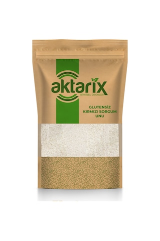 4'lü 1 Er Kg Gram Glutensiz Sorgum Paketi Beyaz Sorgum Tane Ve Un + Kırmızı Tane Ve Un Toplam 4 Kg