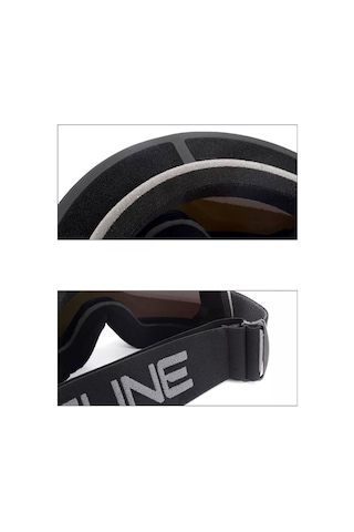 AntiSis Özellikli UV400 Korumalı Darbeye Karşı Dayanıklı Snowboar Siyah