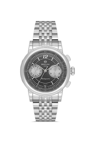 Ms164s-04ss Hislon Kol Saati 43 Mm / Gümüş Gri