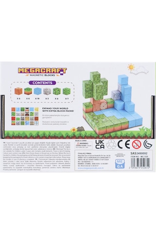 Manyetik Bloklar Kutu Parçalı Set