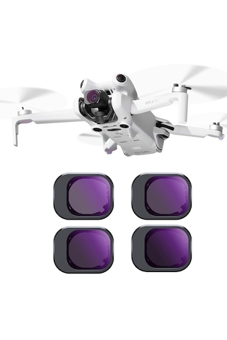 K&f Concept Djı Mini 4 Pro İçin Nd Filtre Kiti Nd8 + Nd16 + Nd32 + Nd64