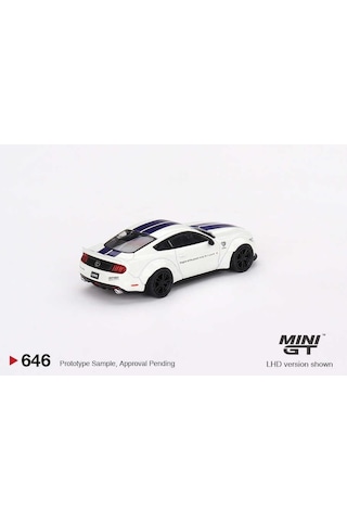 Mini Gt Ford Mustang Gt Lb-works White - 646