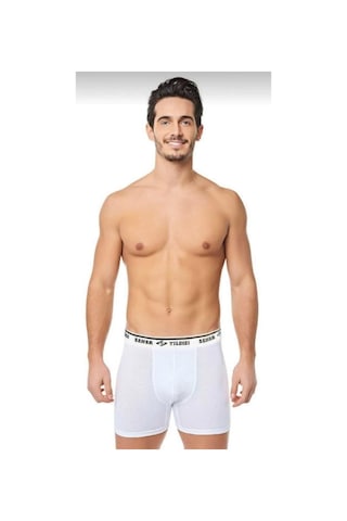 Seher Yıldızı Erkek Likralı Boxer 060 - 6 Adet 001
