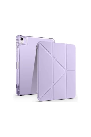 Apple Uyumlu iPad Air 11 2024 Kılıf Zore Tri Folding Kalem Bölmeli Standlı Kılıf Klasik Apple Uyumlu iPad Air 11 2024 Kılıf Zore Tri Folding Kalem Bölmeli Standlı Kılıf Klasik