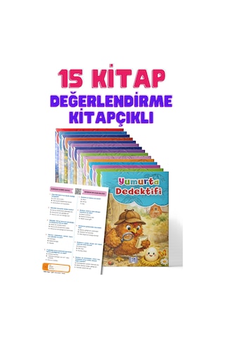 1. Sınıflar İçin Meb Uyumlu Tavsiyeli 15 Adet Hikaye Öykü Kitapları - Anetil + Değerlendirme