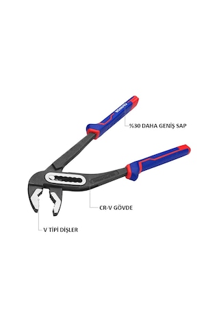 Workpro Wp231028 250mm Cr-v Profesyonel Fort Pense