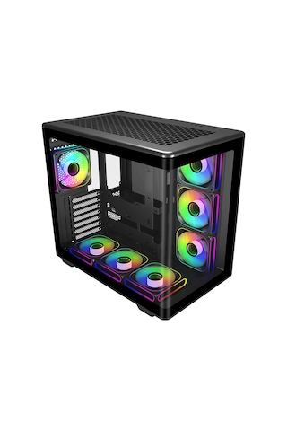 Cooler Master Elite 600 E600-kgnn-s02 7x120mm Argb Fan Atx Siyah Akak0col0048