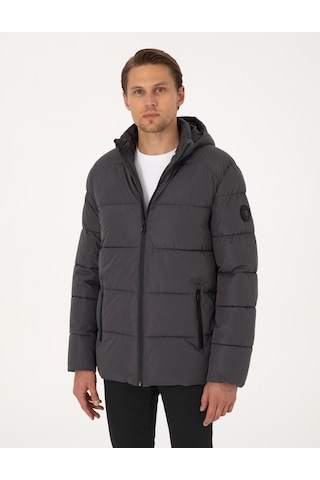 Pierre Cardin Erkek Mont 50313923-vr024 Gri