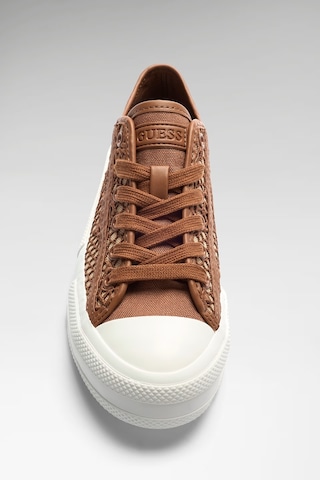 Guess Ciesta Mesh Kadın Sneaker Ayakkabı Fljcr2fap12 Kahverengi