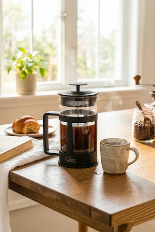 Any Morning Fy04 Kahve Ve Bitki Çayı İçin french Press 800 ML