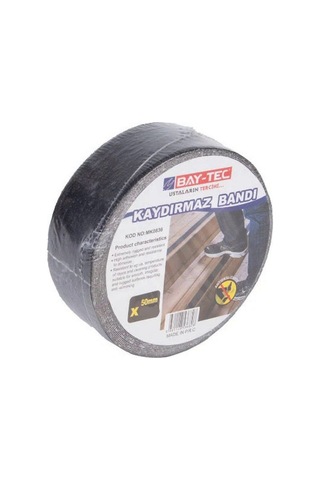 Merdiven Kaydırmaz Bant 50mm X 25mt Siyah Mk0840