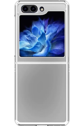 Samsung Uyumlu Galaxy Z Flip 6 Kılıf Kamera Korumalı M-safe Sert Pc Zore Porto Kapak Seffaf