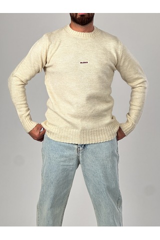 Basic Bej Erkek Sweatshirt Coc1014 Bej