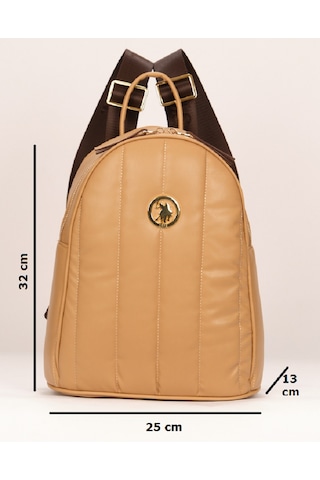 U.S. Polo Assn. U.S.Polo Assn Sütlü Kahve Kadın Sırt Çanta US22672