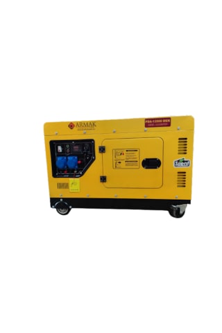 Armak PDA13500TEK 13.7 KVA Dizel Trifaze Kabinli Portatif Jeneratör