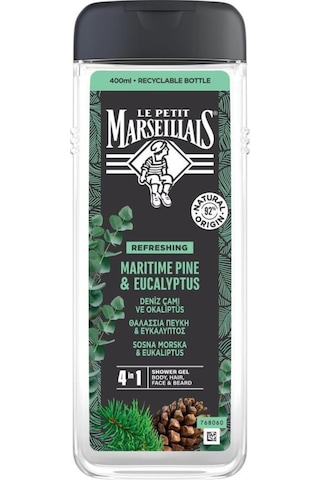 Le Petit Marseillais Men Deniz Çamı Ve Okaliptüs Duş Jeli 400 ML
