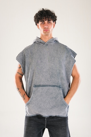 Premium Kapüşonlu Gri Sweat Coc1141 Gri