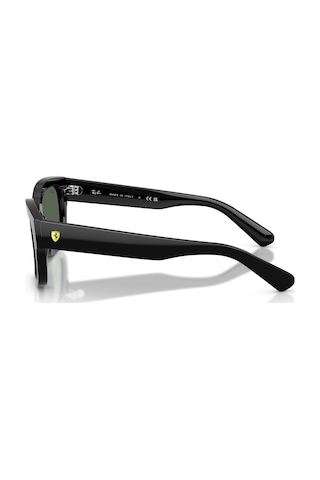 Ray-ban Rb 2228m F60171 53 Scuderia Ferrari Unisex Kare Siyah Kemik Güneş Gözlüğü Siyah
