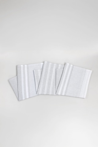 Elart Softy Mutfak Kurulama Bezi 3 Adet 45x65 Cm Gri Gri