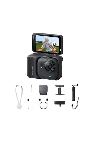 Insta360 Go Ultra Creator Bundle Aksiyon Kamerası Siyah Siyah