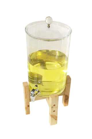 Cam Sebil, Damacana, Şerbetlik, Limonatalık, Musluklu 10 Lt. Şeffaf