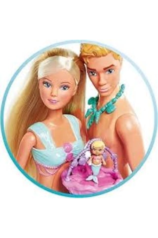 Barbie Deniz Kızı Giydirilebilir Pink