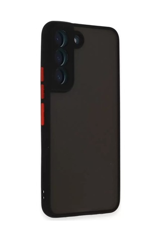 Mey Najmaddin Samsung Galaxy Uyumlu S22 Kılıf Montreal Silikon Kapak - Siyah Najmaddin Diğer