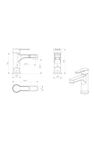 Vera Lavabo Bataryası Krom