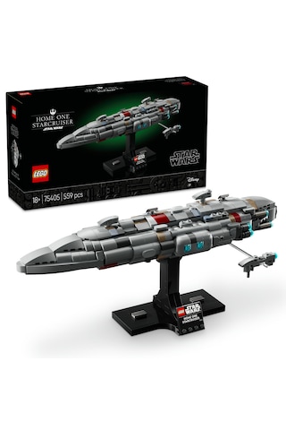 LEGO® Star Wars: Jedi’ın Dönüşü Home One Starcruiser 75405 - Star Wars Seven Yetişkinler için Koleksiyonluk Model Yapım Seti (559 Parça)