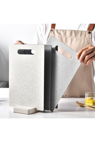 4 Parça Plastik Mutfak Kesme Tahtası Seti Diğer