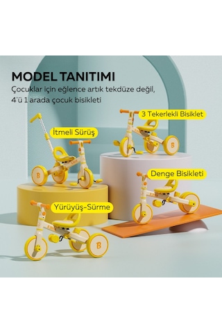 Luddy Bduck Bisiklet Beyaz - Sarı