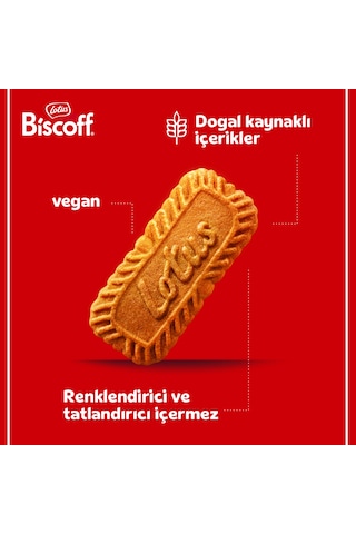 Biscoff Mini Bisküvi 50 6,25 G Karamelize Kahve Yanı Lezzetli Atıştırmalık 6'lı Set