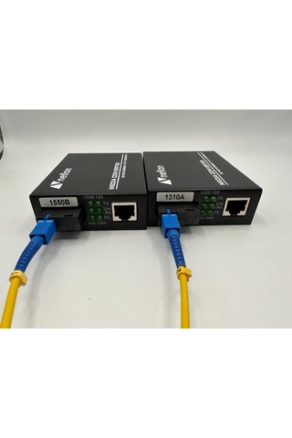 Media Converter Passive Sc Simplex Singlemode 1000base Tek Kıl