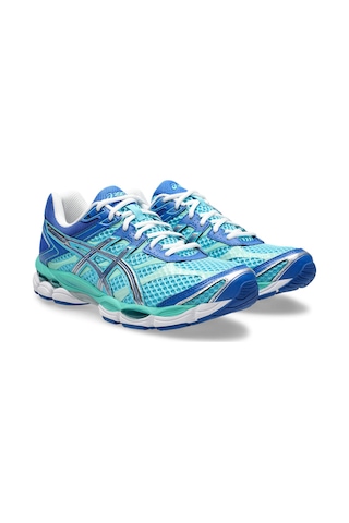Asics Gel-cumulus 16 Unisex Cobalt Burst/ılluminate Green Sneakers 1203a733-401 Cobalt Burst/illuminate Green
