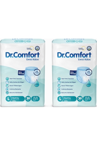 Dr. Comfort Emici Külot Hasta Bezi  L 2 x 30'lu